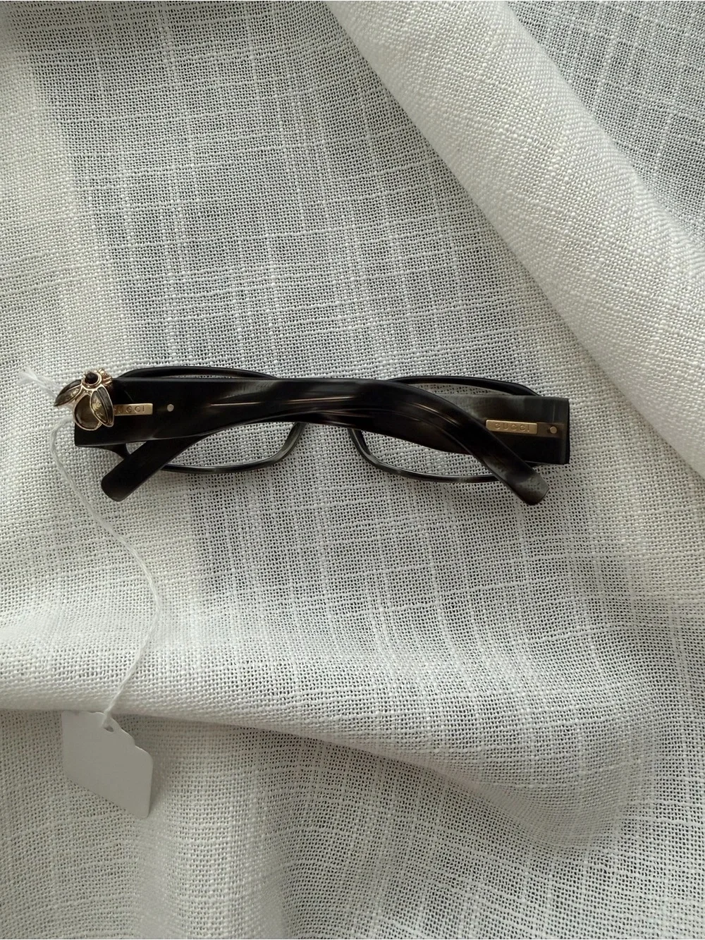 Gucci Black Rectangle Women's Eyeglasses